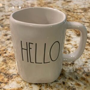 Rae Dunn "Hello" mug